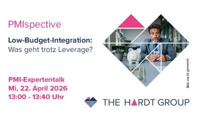22. April 2026 – PMIspective – Low-Budget-Integration: Was geht trotz Leverage? – PMI-Expertentalk